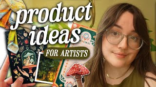 40 product ideas for YOUR art business that MAKE MONEY [upl. by Haleemak]