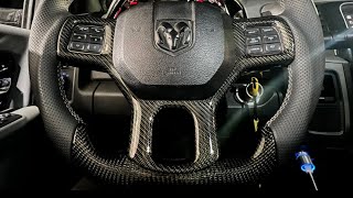 RAM Truck Quick Steering Wheel Swap [upl. by Uase]