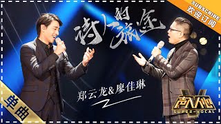 郑云龙 廖佳琳《诗人的旅途》：感受奇妙又和谐的画风  单曲纯享《声入人心》 SuperVocal【歌手官方音乐频道】 [upl. by Ynnal383]