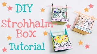 DIY StrohhalmBox tutorial  deutsch [upl. by Nazay154]