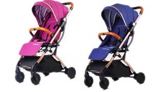 Baby Stroller Plane Lightweight Portable Travelling Pram Children Pushchair [upl. by Alag]