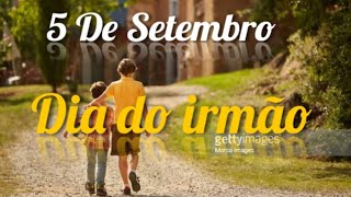 Feliz Dia do Irmão Mensagem linda para irmãos UM AMOR INCONDICIONA [upl. by Elynad467]