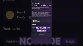 Bitcoin’s Untouchable 50 Coins Genesis Block Explained 🔥 3  Tapswap Code  Tapswap  Code Tapswap [upl. by Torbert]