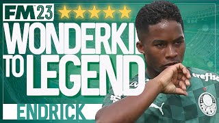 Endrick FM23 Wonderkid to Legend  The NEXT Neymar 🇧🇷🏆 [upl. by Nivlen]