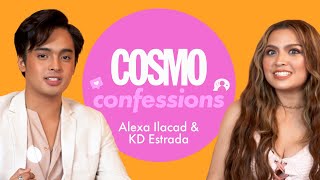 Alexa Ilacad Teases KD Estrada For Having 3 Childhood Crushes ‘Ako isa lang eh’  Cosmo Confessions [upl. by Aerdnak]