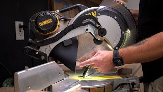 EASY Miter Saw Dust Collection That ACTUALLY WORKS  DeWalt DW716 amp DW716XPS Upgrade [upl. by Bea]