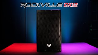 All About Your Rockville DX12 12quot Class D 2000w PRO Powered Active DJ PA Speaker 500w RMS Loud [upl. by Aneele867]