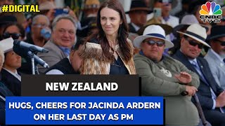 Hugs Cheers For Jacinda Ardern As She Leaves Parliament  New Zealand News  CNBCTV18 [upl. by Domash]