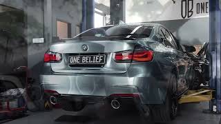 BMW F30 328i N20 X Fi Exhaust [upl. by Asim]