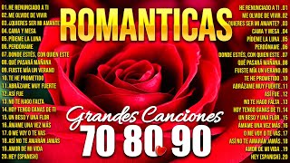 100 Canciones Romanticas Viejitas Pero Bonitas  Música Romántica de Todos Los Tiempos 70s 80s 90s [upl. by Tiler]