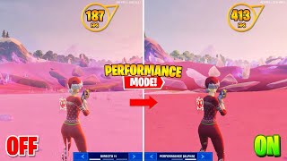 Rtx 2080ti And i9 9900k With NEW HIGH PERFORMANCE MODE Fortnite Performance ALPHA [upl. by Steep]