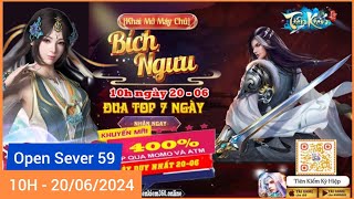 Game Lậu Mobile  Tiên Kiếm Kỳ Hiệp  Open Sever 59 adrios  10H ngày 20062024  Free Code VIP [upl. by Carlick]