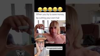 The Best Home Haircut Ever Hairdresser Reacts [upl. by Zarihs]