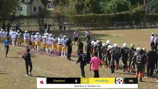 Deptford Spartans vs Woodbury Steelers 14u [upl. by Ahseetal856]