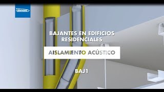 Bajantes en edificios residenciales  BAJ1 [upl. by Nayarb459]