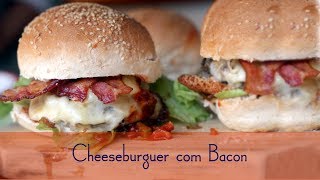 Cheeseburguer com Bacon [upl. by Belshin]