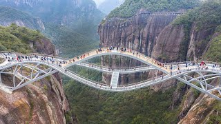 15 AMAZING Suspension Bridges [upl. by Irik]