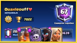 Le MEILLEUR deck cimetière pour le ladder  gameplay 7000 trophées [upl. by Ellon]