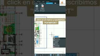 Cómo convertir PDF a Autocad  ingenieria pdf autocad universidad [upl. by Jesh]