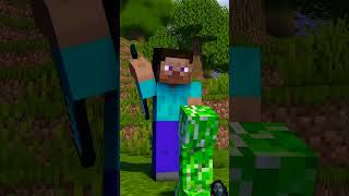 Creeper Kid Revenge  minecraft animation shorts [upl. by Yenalem357]