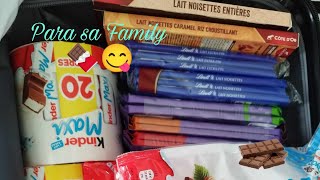 CHOCOLATE PARA SA PAMILYA SA PINAS 🍫😍 chocolate gift family pasalubong chocolate family [upl. by Nnayelsel359]