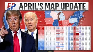 Six States Shift in LATEST FORECAST for the 2024 Presidential Map [upl. by Assirol361]