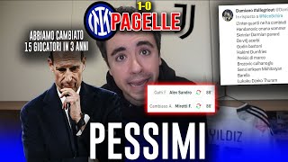 INZAGHI BULLIZZA ALLEGRI CAMBI ILLOGICI LINUTILE ALIBI SUI GIOVANI Inter Juventus 10  Pagelle [upl. by Cynthia831]