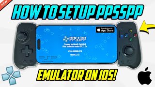 PPSSPP Emulator iOS  SetupBest SettingsGameplay  PSP On iPhone [upl. by Randa]