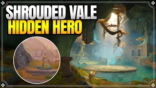 Shrouded Vale Hidden Hero  World Quests amp Puzzles 【Genshin Impact】 [upl. by Ayirp]