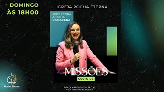 Culto de Missões  Uma vida Relevante  Agatha Damacena [upl. by Inalaeham]