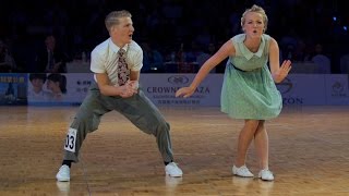 Holmqvist siblings do the Boogie Woogie  2013 WDSG  DanceSport Total [upl. by Gurney812]