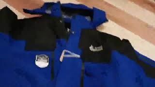 R RUNVEL Herren wasserdichte Fleecejacke Winddichte Skijacke Super schöne Jacke [upl. by Atteuqihc]