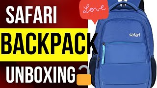 Best Safari Backpack 35 ltrs UNBOXING  AMAZON [upl. by Symer]