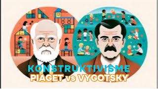 Konstruktivisme Piaget vs Vygotsky [upl. by Manwell]