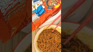 Favourite Buldak Yakisoba Korean Noodles buldakramen yakisoba buldak samyang satisfying [upl. by Paver633]