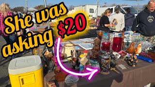 I Gave This Flea Market Vendor More Than She Was Asking [upl. by Freiman511]