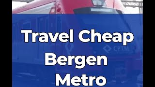 Save Big and See it All A Budget Trip to Bergen Airport on the Light Rail [upl. by Oluap]