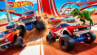 Hot Wheels Unlimited Epic Track with so many Challenging Hurdles [upl. by Sibie106]