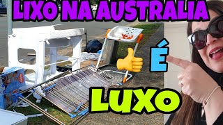 LIXO nas RUAS 😳da AUSTRÁLIA o que achei no LIXOSO VENDO para acreditar🤩😁 [upl. by Adleme]