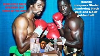 Thomas Hearns James Shuler complete fight Total destruction ABC afterschool special edition [upl. by Valerle]