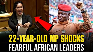 Fearless 22YearOld New Zealand MP Rawhiti Stuns Timid African Leaders with Her Unyielding Bravery [upl. by Oruhtra]