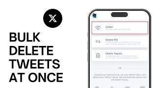 How to Delete all your Tweets at Once [upl. by Norat149]