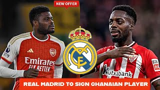 GOOD NEWS🇬🇭 REAL MADRID amp PSG INTERESTED GHANAIAN PLAYER…INAKI WILLIAMS amp PARTEY HIGHLIGHTS [upl. by Gensmer]