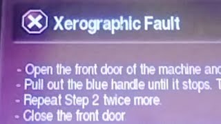 xerographic fault solution xerox 5758 [upl. by Bianchi242]