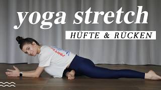 Entspanntes Yoga für Hüfte Rücken amp Schultern  Bye Bye Stress und Anspannung 👋  25 Min Stretch [upl. by Anne538]