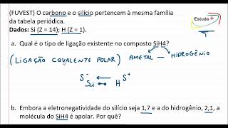 Polaridade das ligações químicas e molecular [upl. by Carlene569]