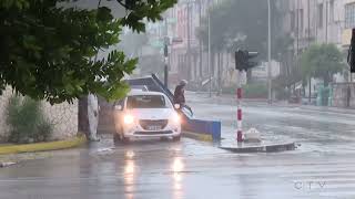 Scenes from Cuba after Hurricane Rafael hits the country  Cuba storm [upl. by Gerdeen]