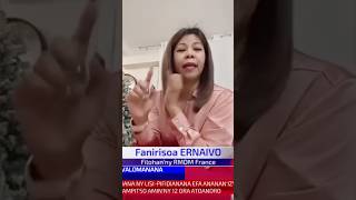 Nanome fanazavana ny raharaha Andry Rajoelina i Fanirisoa Erinaivo shorts actualitésmadagascar [upl. by Sucramrej]