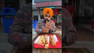 Best Kathi roll in Chandigarh food oyefoodiesingh streetfood foodie [upl. by Eelarac]