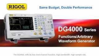 RIGOLs DG4000 series Arbitrary Waveform Generator [upl. by Cresida]